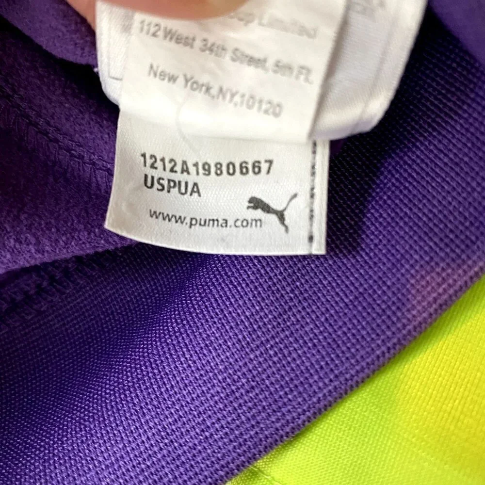 Puma Purple Athletic Zipper Jacket 4